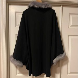 Women black cape